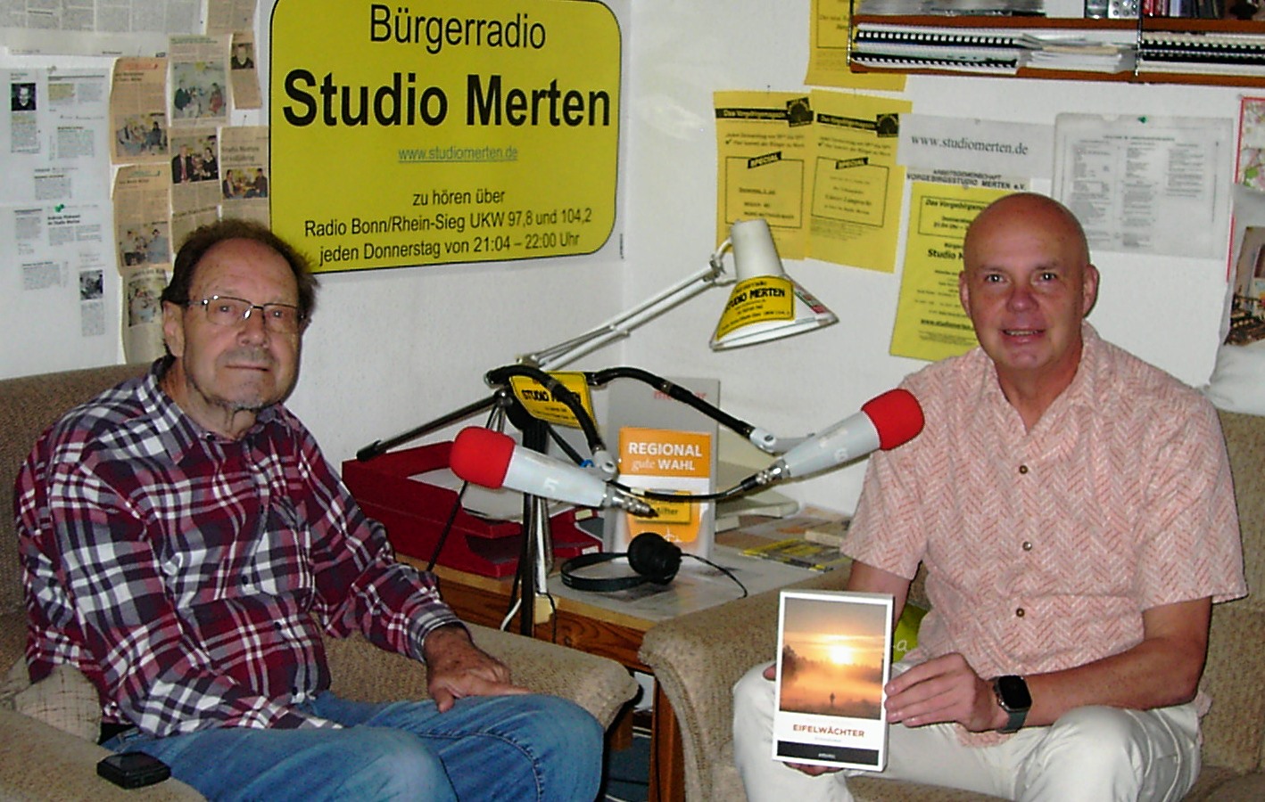 v. l.: Otto Ganser und Rudi Jagusch